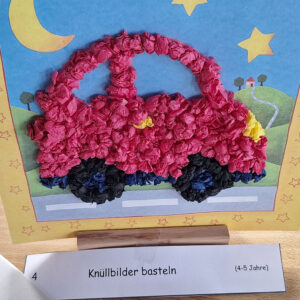 Knüllbilder basteln