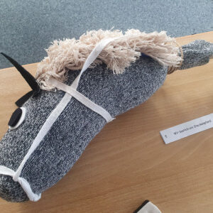 Wir basteln ein Steckenpferd