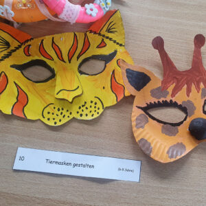 Tiermasken gestalten