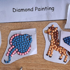 Diamond Painting Aufkleber