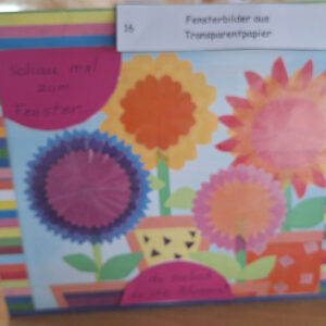 Fensterbilder aus Transparentpapier