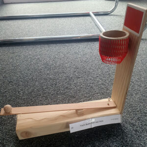 Tisch-Basketball aus Holz